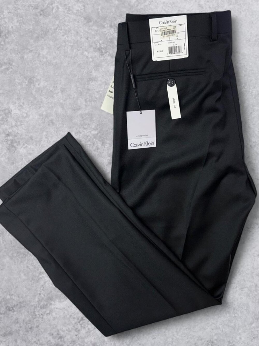 NWT Calvin Klein Men's Slim Fit Pants 34W 32L